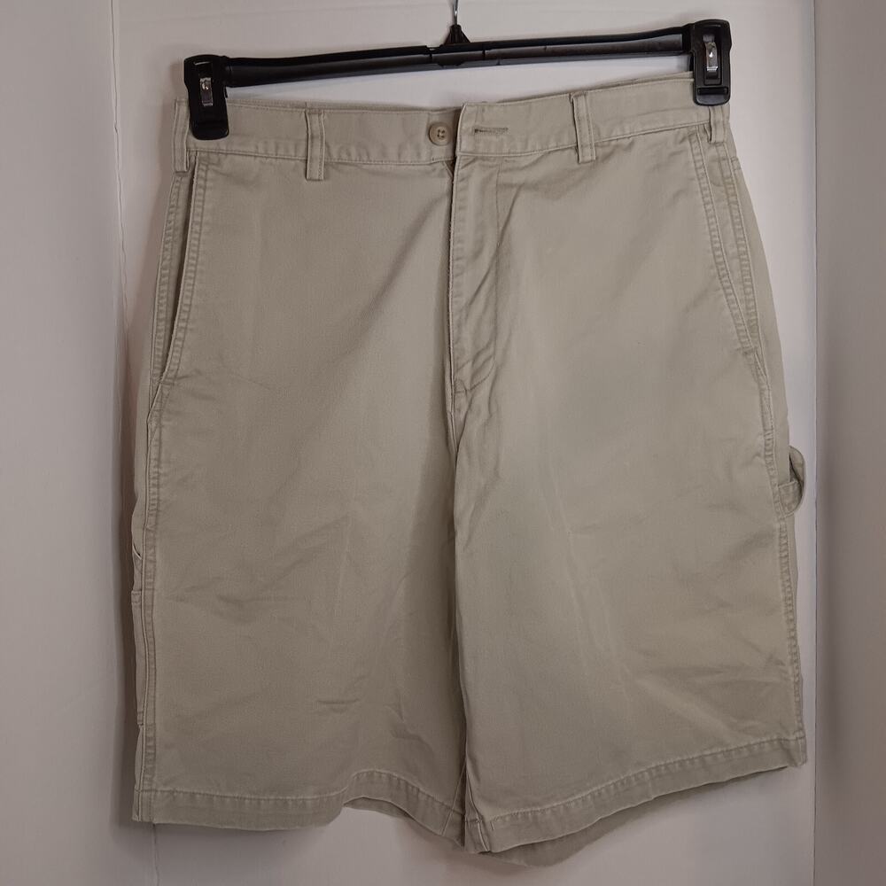Nautica Carpenter Khaki Shorts Size 33, 9 Inch Inseam